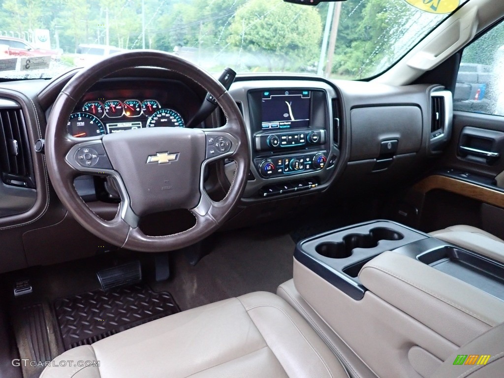 Cocoa/Dune Interior 2016 Chevrolet Silverado 2500HD LTZ Double Cab 4x4 Photo #142053008