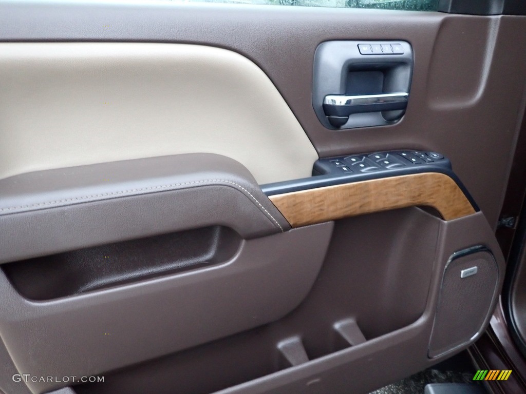 2016 Chevrolet Silverado 2500HD LTZ Double Cab 4x4 Cocoa/Dune Door Panel Photo #142053011