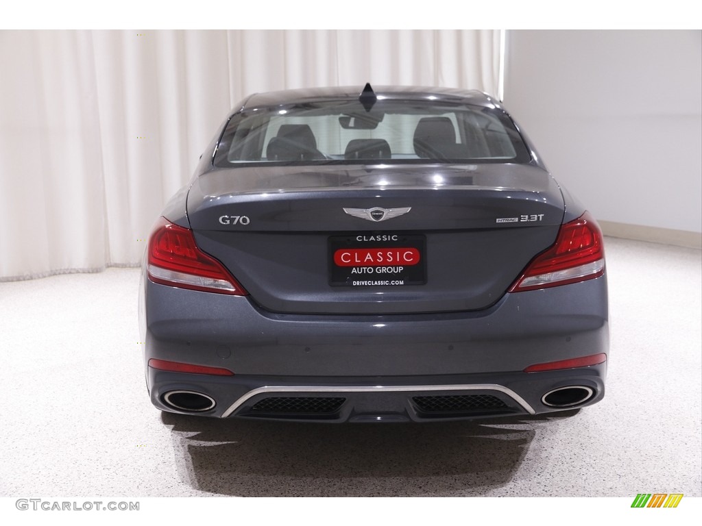 2019 Genesis G70 AWD - Himalayan Gray / Black photo #19