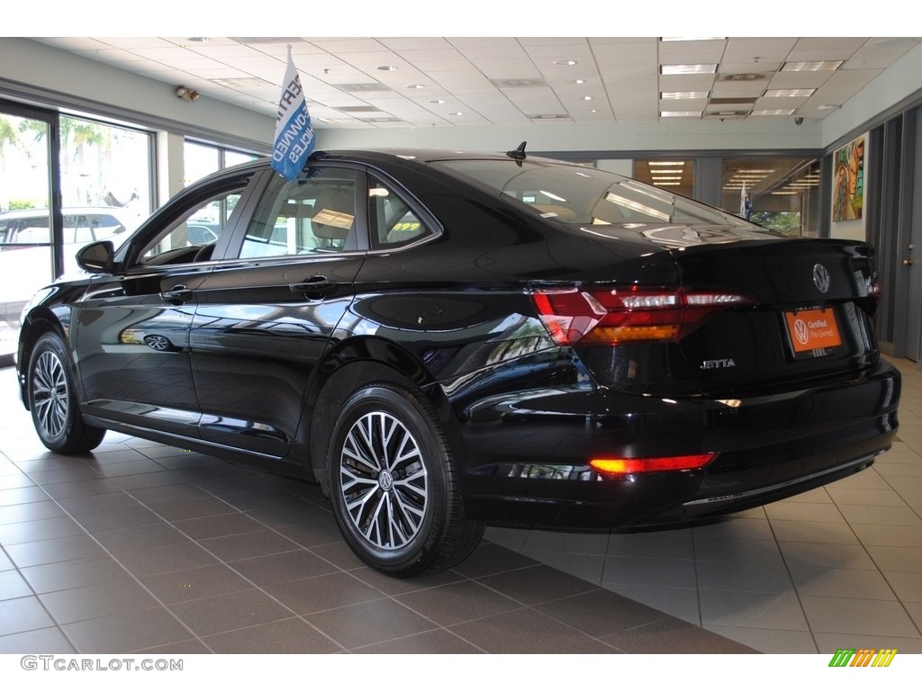 2019 Jetta SE - Black / Titan Black photo #7