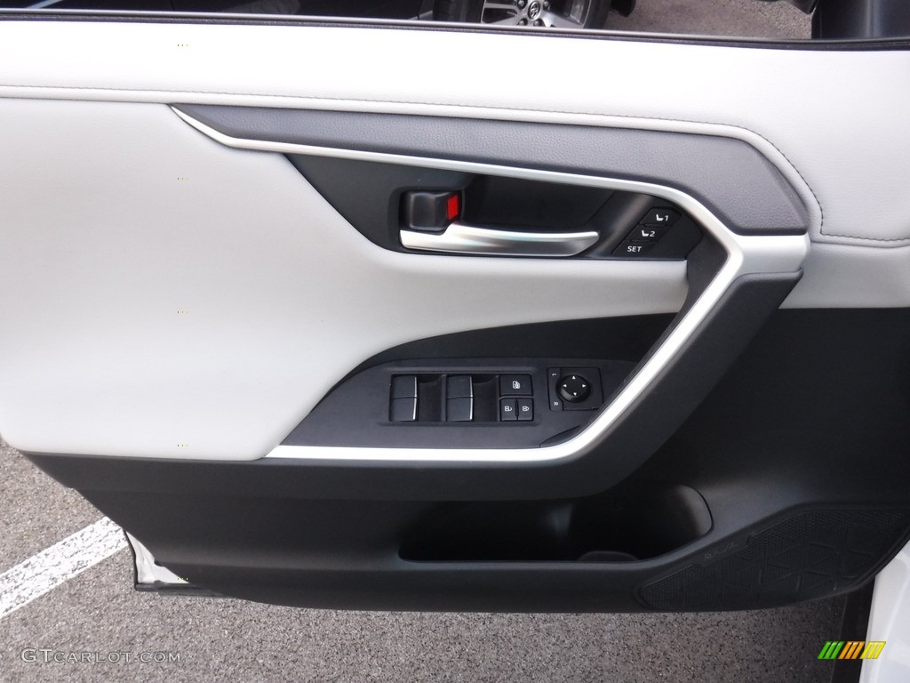 2019 RAV4 Limited AWD - Blizzard White Pearl / Light Gray photo #22