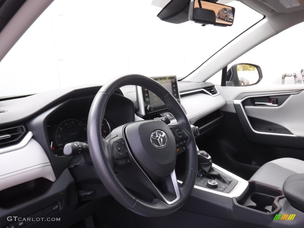 2019 RAV4 Limited AWD - Blizzard White Pearl / Light Gray photo #24