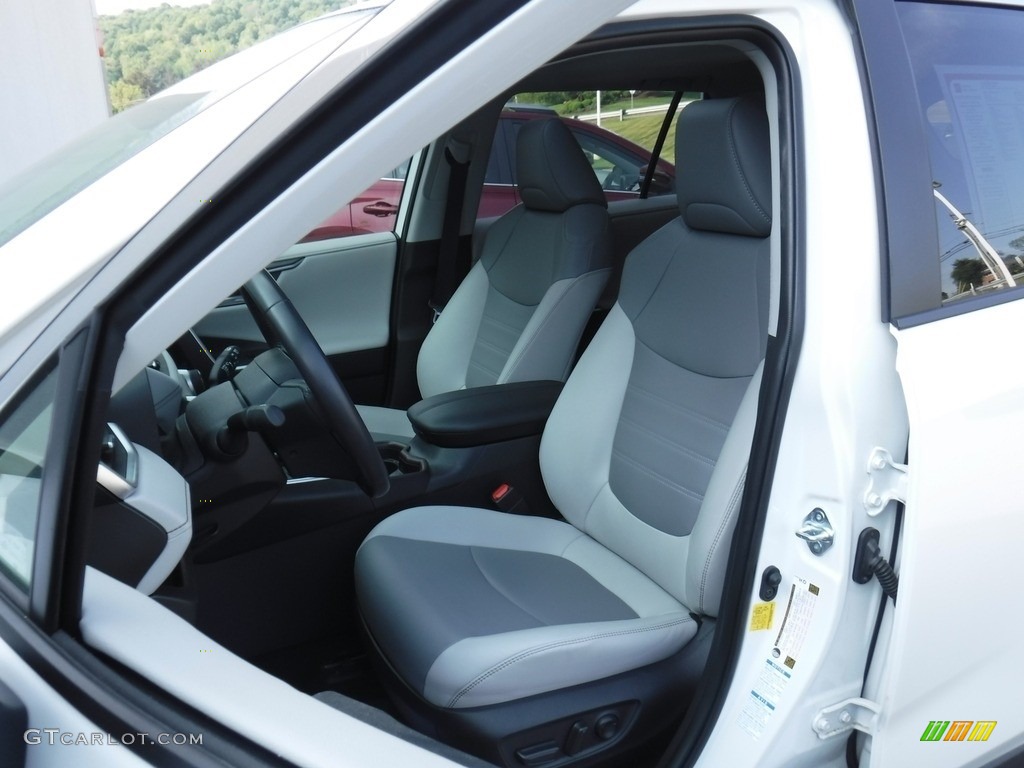 2019 RAV4 Limited AWD - Blizzard White Pearl / Light Gray photo #25