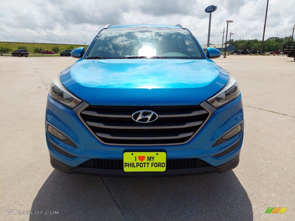 2016 Tucson SE - Caribbean Blue / Black photo #9