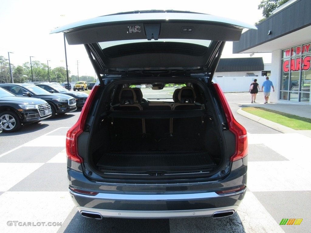 2021 XC90 T6 AWD Inscription - Denim Blue Metallic / Amber/Charcoal photo #5