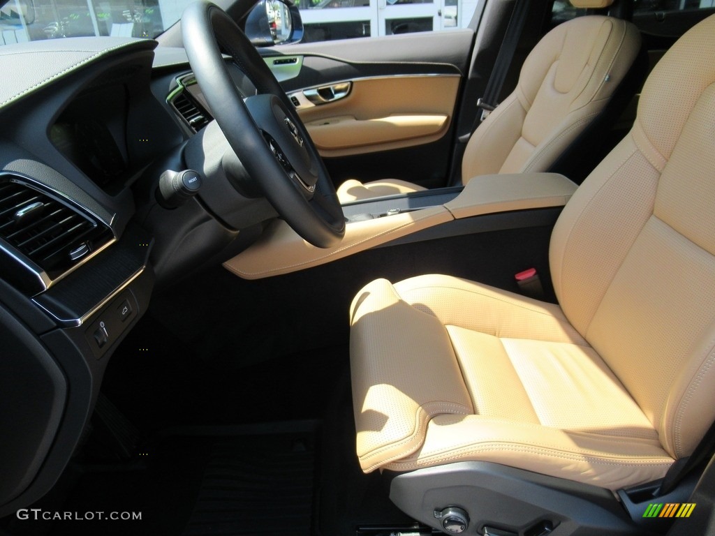 2021 XC90 T6 AWD Inscription - Denim Blue Metallic / Amber/Charcoal photo #10