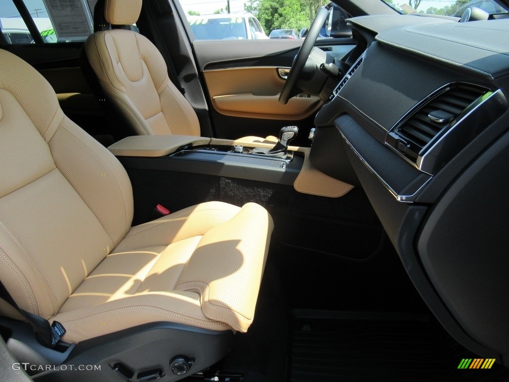 2021 XC90 T6 AWD Inscription - Denim Blue Metallic / Amber/Charcoal photo #13