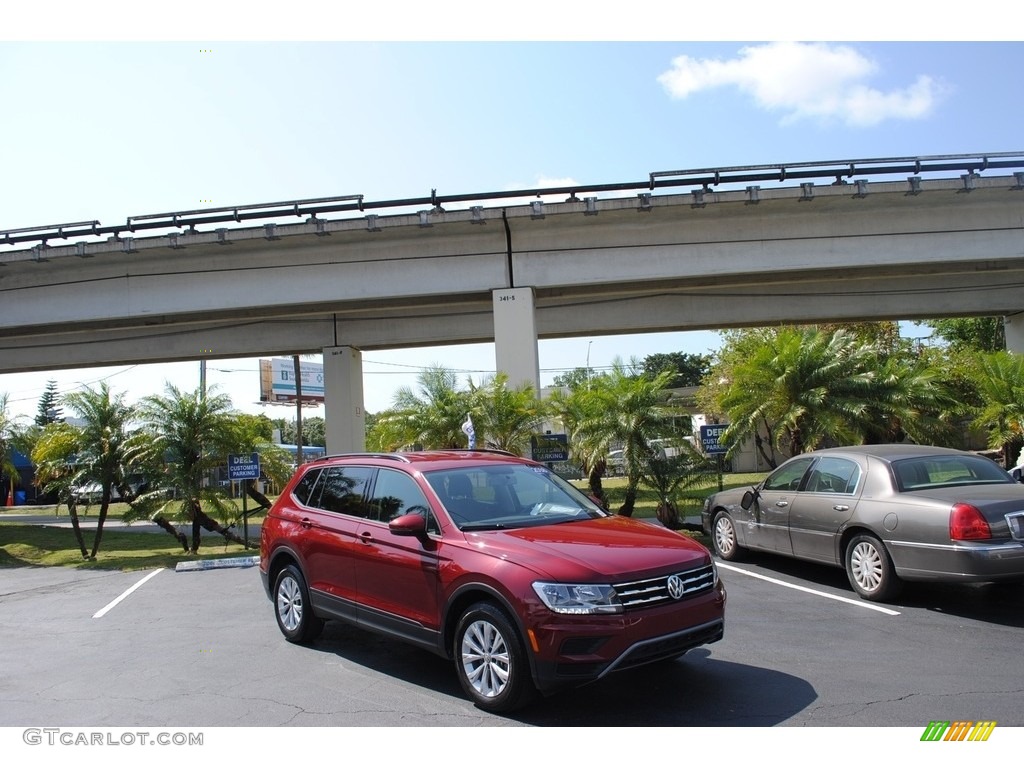 Cardinal Red Metallic 2018 Volkswagen Tiguan S Exterior Photo #142055639