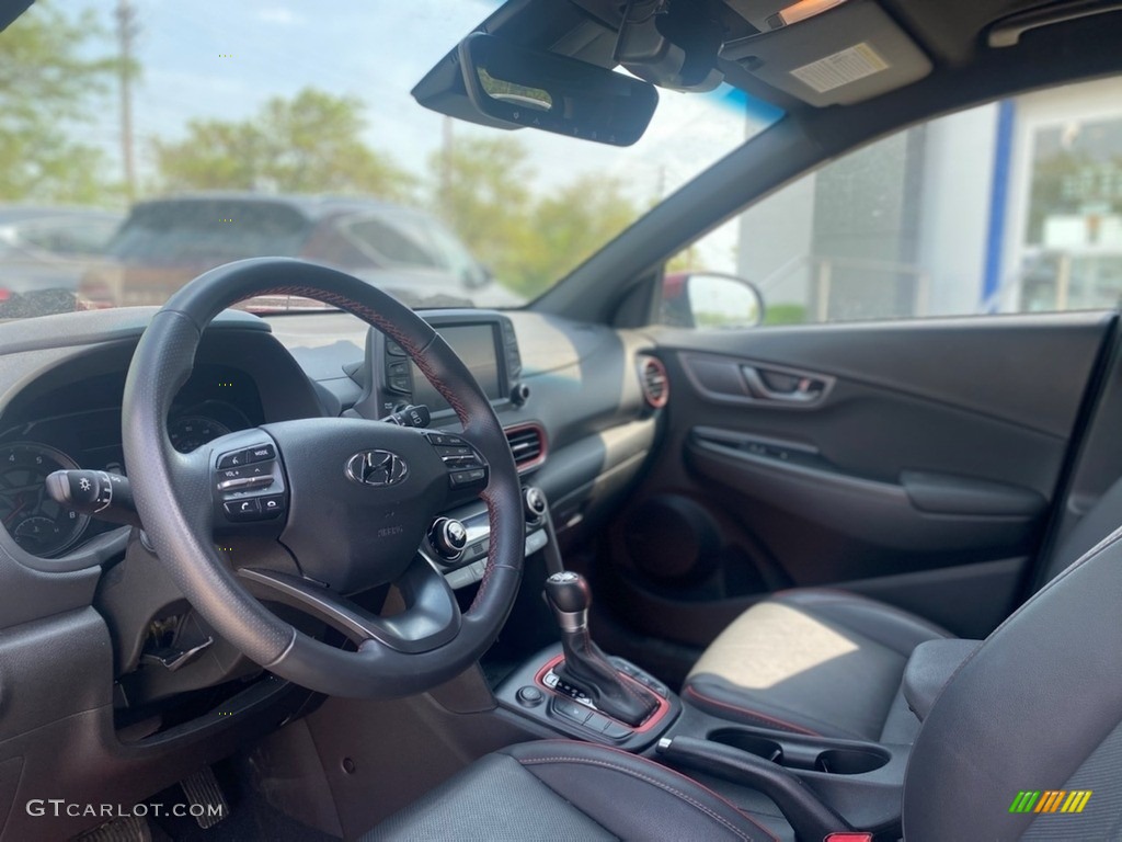 2019 Hyundai Kona Iron Man Edition AWD Interior Color Photos