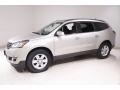 2014 Champagne Silver Metallic Chevrolet Traverse LT  photo #3