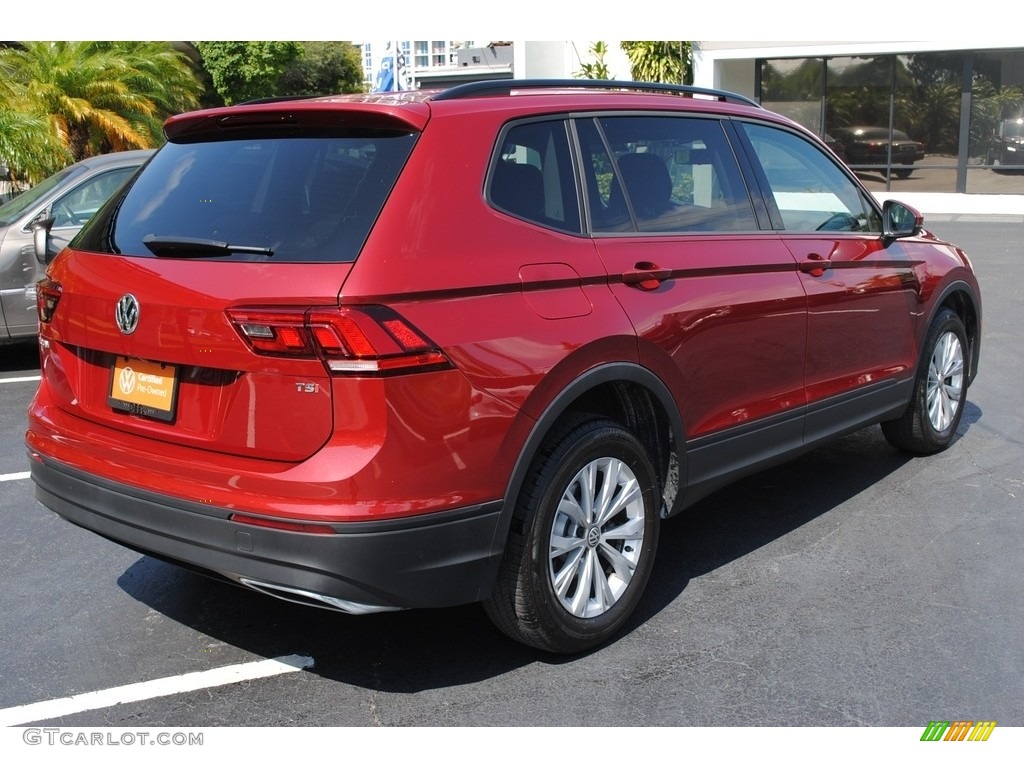 Cardinal Red Metallic 2018 Volkswagen Tiguan S Exterior Photo #142055825