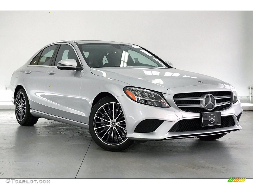 Iridium Silver Metallic 2021 Mercedes-Benz C 300 Sedan Exterior Photo #142056230