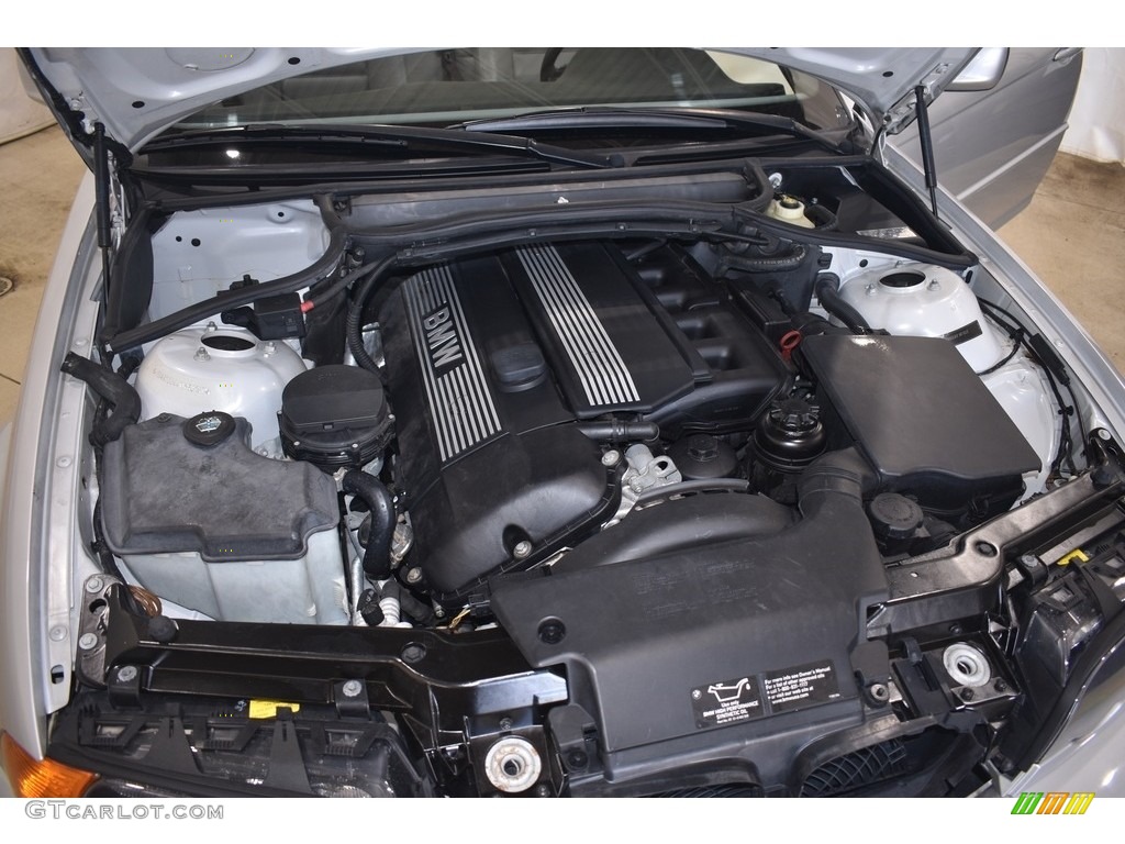 2001 3 Series 325i Convertible - Titanium Silver Metallic / Grey photo #10