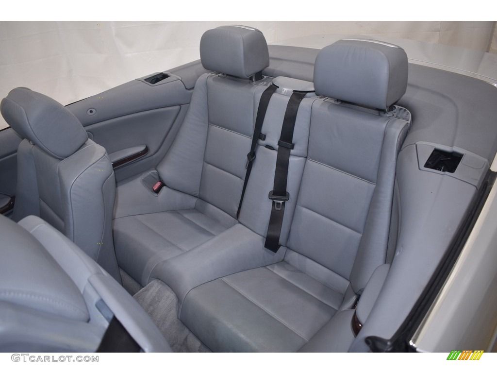 2001 3 Series 325i Convertible - Titanium Silver Metallic / Grey photo #12