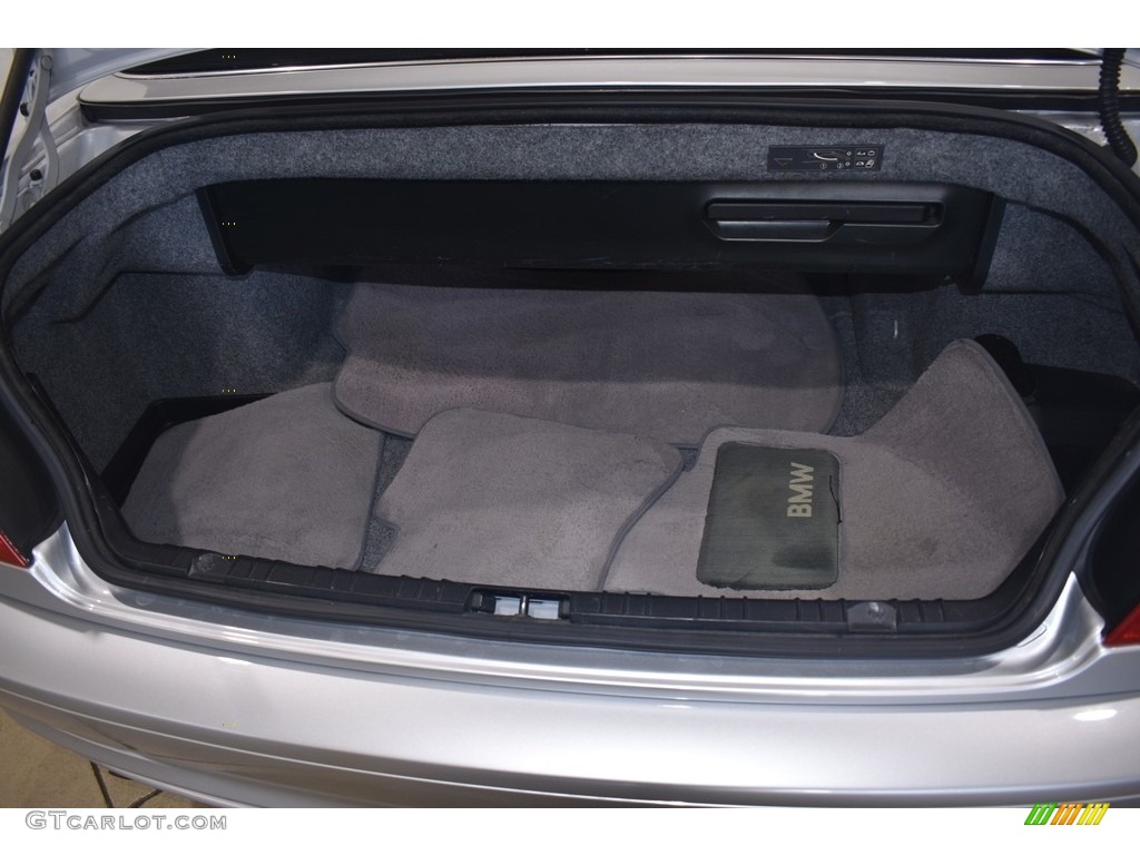 2001 3 Series 325i Convertible - Titanium Silver Metallic / Grey photo #13