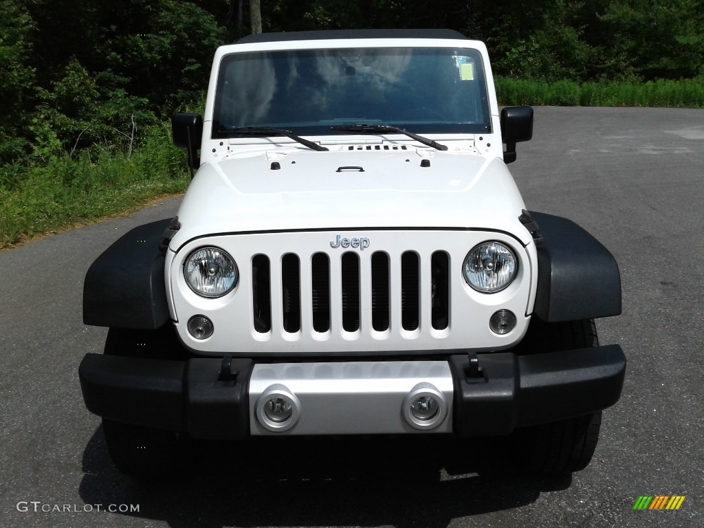 2017 Wrangler Unlimited Sport 4x4 - Bright White / Black photo #3