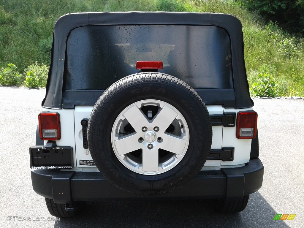 2017 Wrangler Unlimited Sport 4x4 - Bright White / Black photo #7