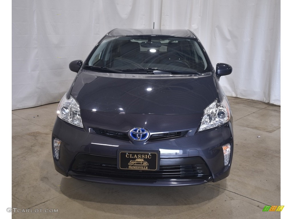 2014 Prius Three Hybrid - Winter Gray Metallic / Dark Gray photo #4
