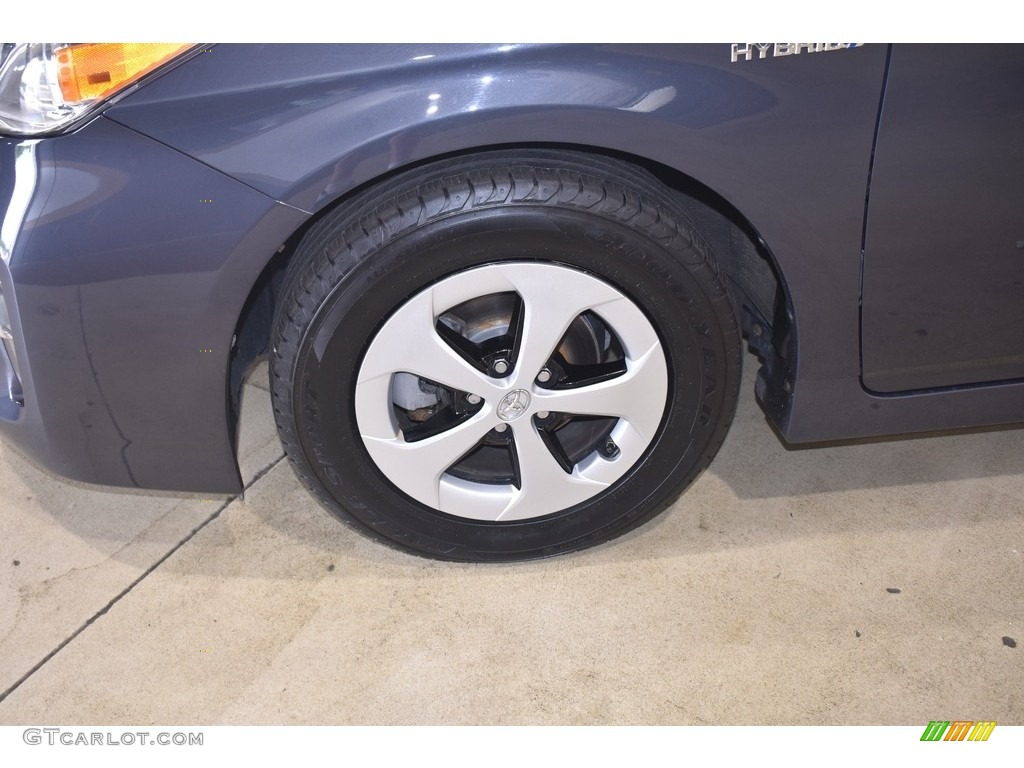 2014 Prius Three Hybrid - Winter Gray Metallic / Dark Gray photo #5