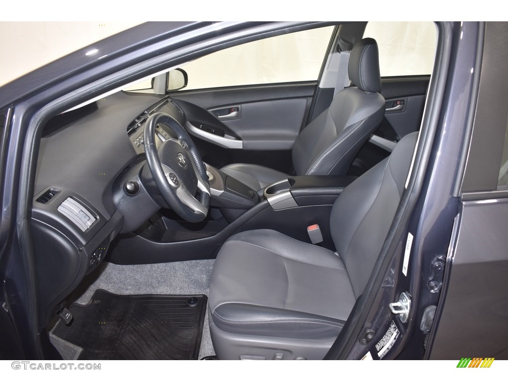2014 Prius Three Hybrid - Winter Gray Metallic / Dark Gray photo #7