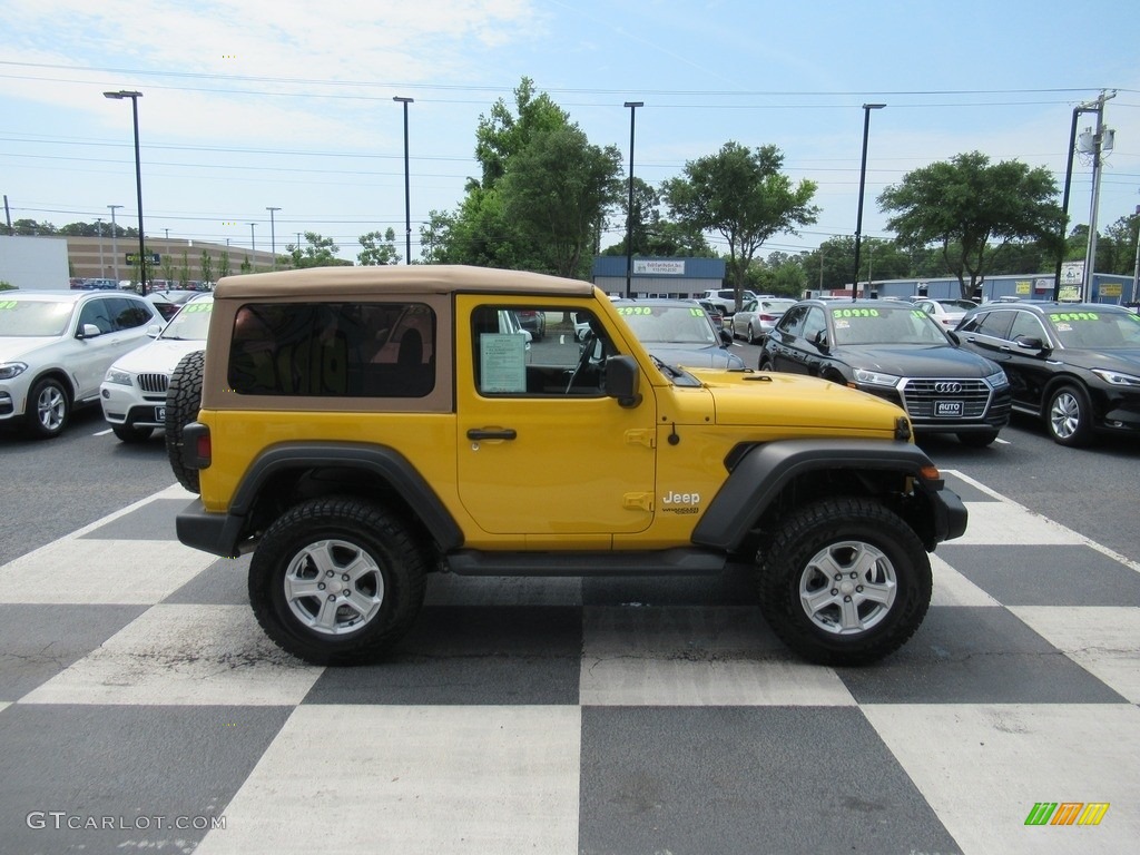2021 Wrangler Sport 4x4 - Hellayella / Black photo #3