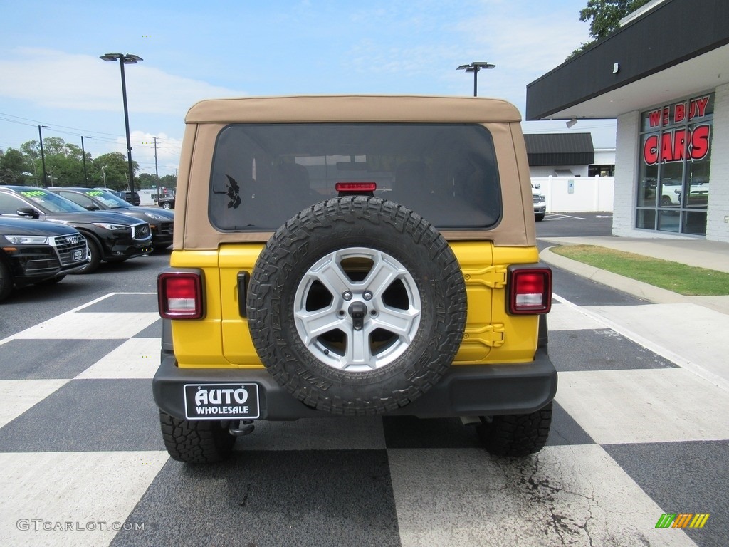 2021 Wrangler Sport 4x4 - Hellayella / Black photo #4