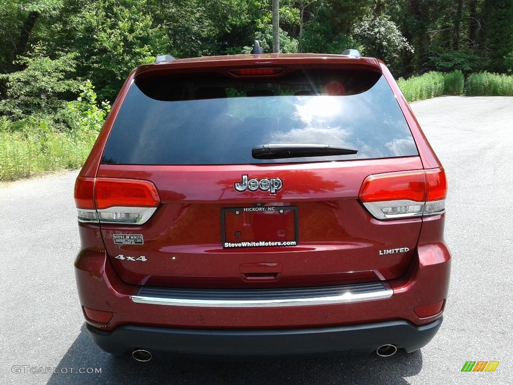 2014 Grand Cherokee Limited 4x4 - Deep Cherry Red Crystal Pearl / New Zealand Black/Light Frost photo #8