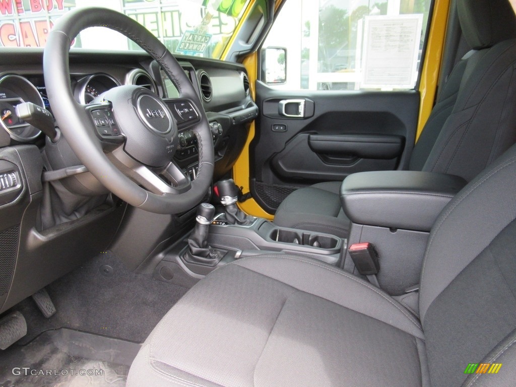 2021 Wrangler Sport 4x4 - Hellayella / Black photo #10