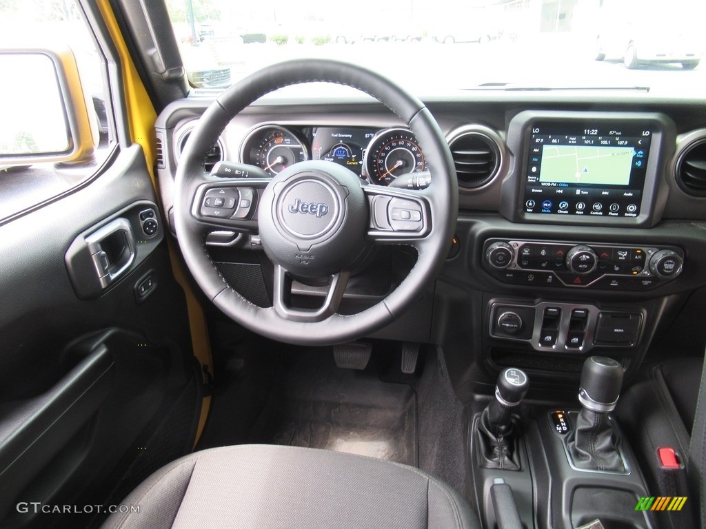 2021 Wrangler Sport 4x4 - Hellayella / Black photo #14
