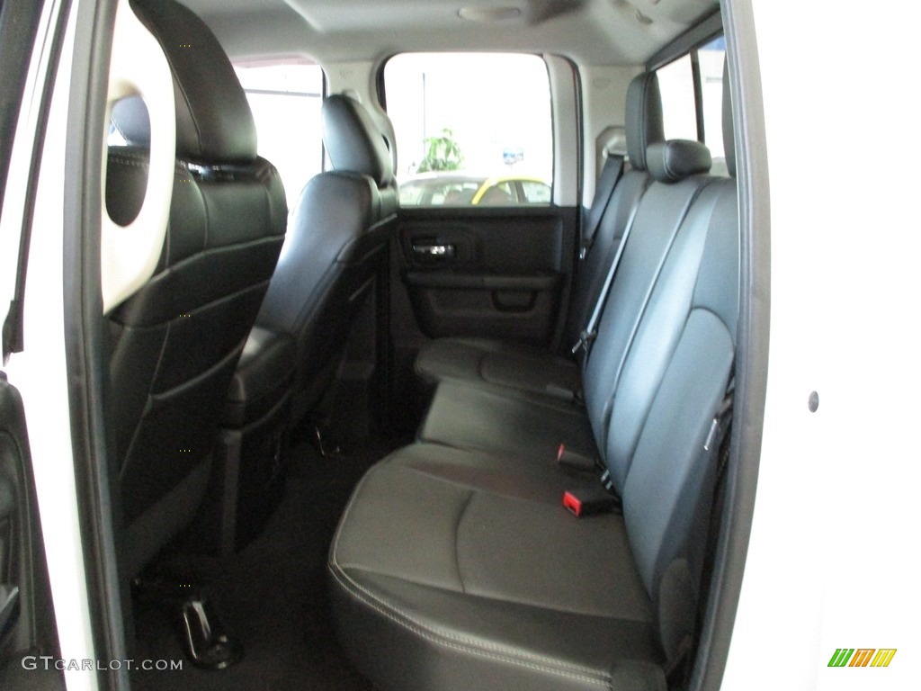 2013 1500 Sport Quad Cab 4x4 - Bright White / Black photo #25