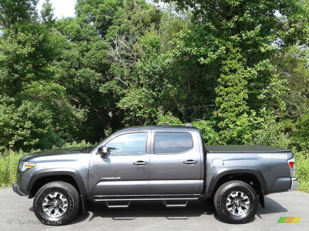 Magnetic Gray Metallic 2020 Toyota Tacoma TRD Off Road Double Cab 4x4 Exterior Photo #142059573