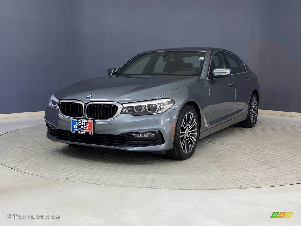 2018 5 Series 530i Sedan - Bluestone Metallic / Black photo #3