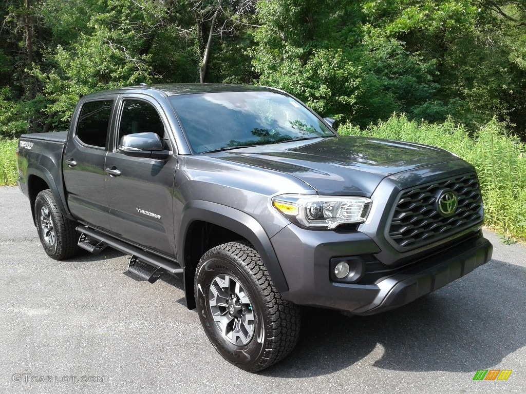 Magnetic Gray Metallic 2020 Toyota Tacoma TRD Off Road Double Cab 4x4 Exterior Photo #142059652