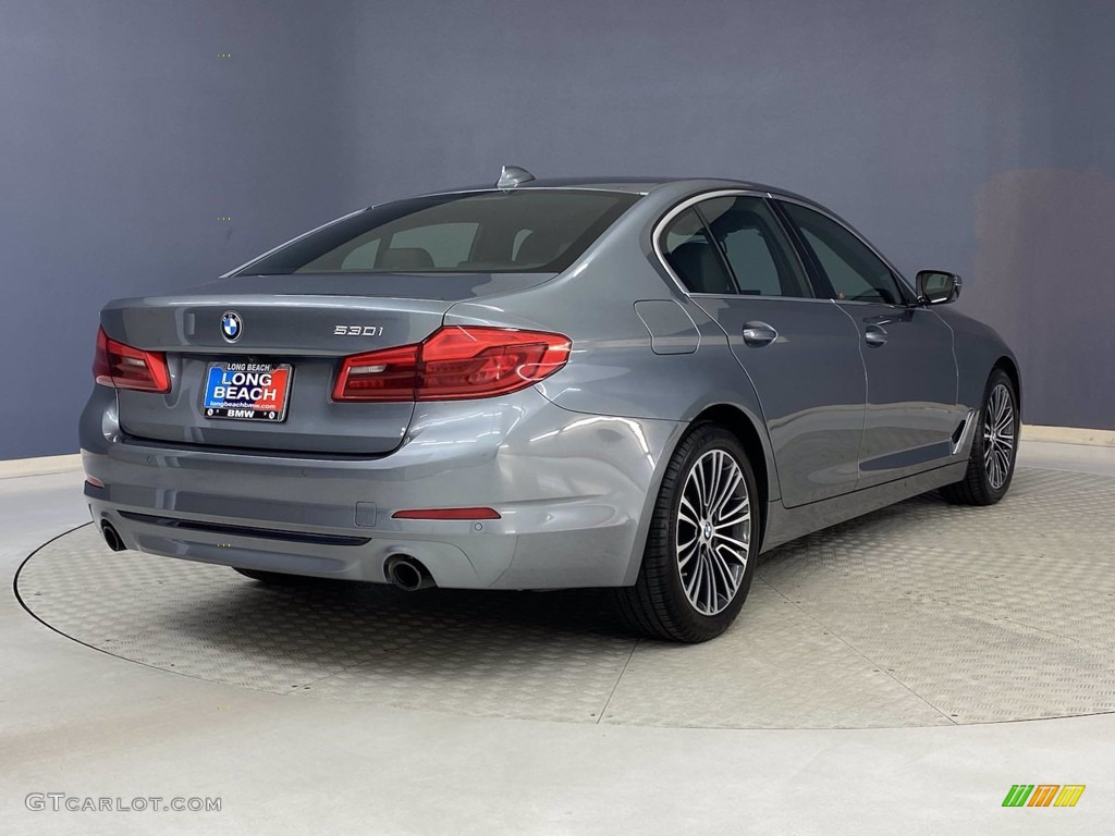 2018 5 Series 530i Sedan - Bluestone Metallic / Black photo #5