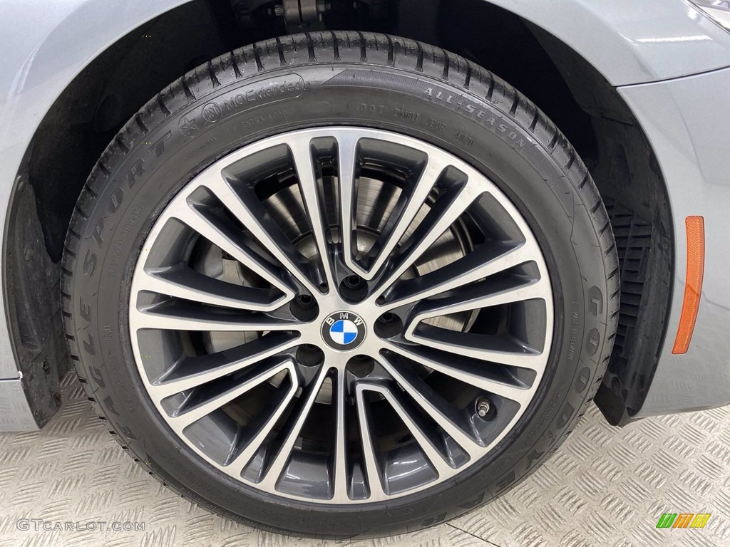 2018 5 Series 530i Sedan - Bluestone Metallic / Black photo #6