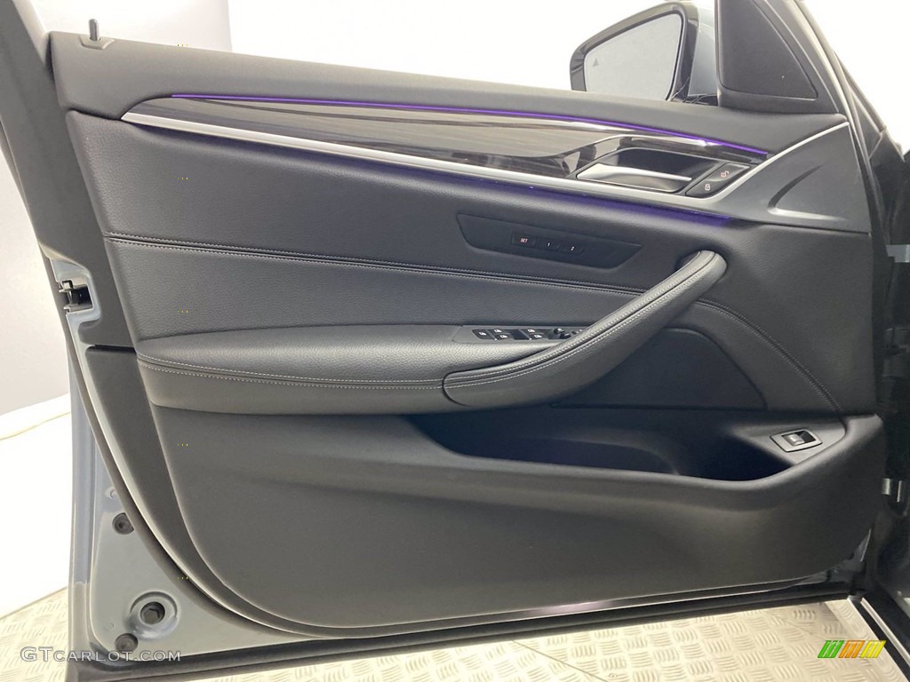 2018 5 Series 530i Sedan - Bluestone Metallic / Black photo #13