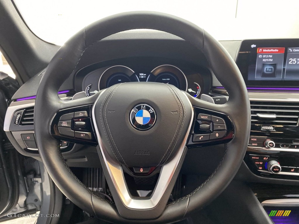 2018 5 Series 530i Sedan - Bluestone Metallic / Black photo #18
