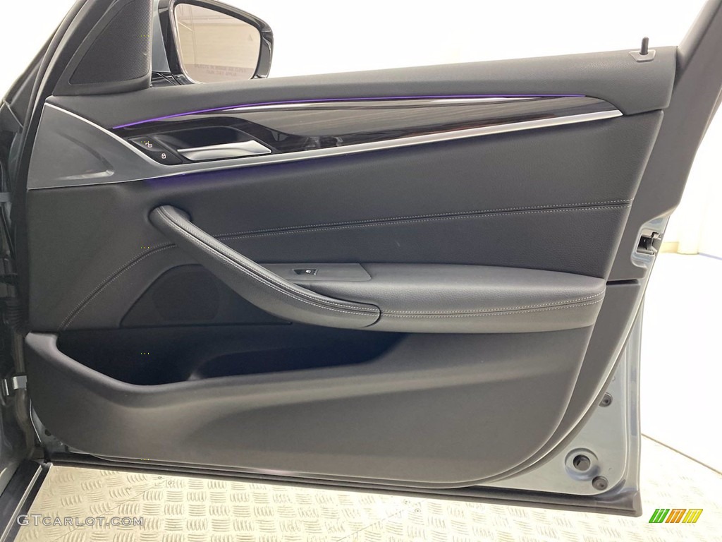 2018 5 Series 530i Sedan - Bluestone Metallic / Black photo #32