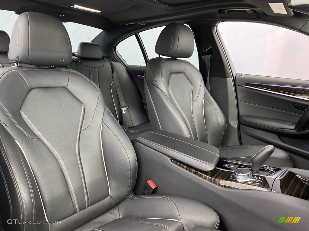 2018 5 Series 530i Sedan - Bluestone Metallic / Black photo #34