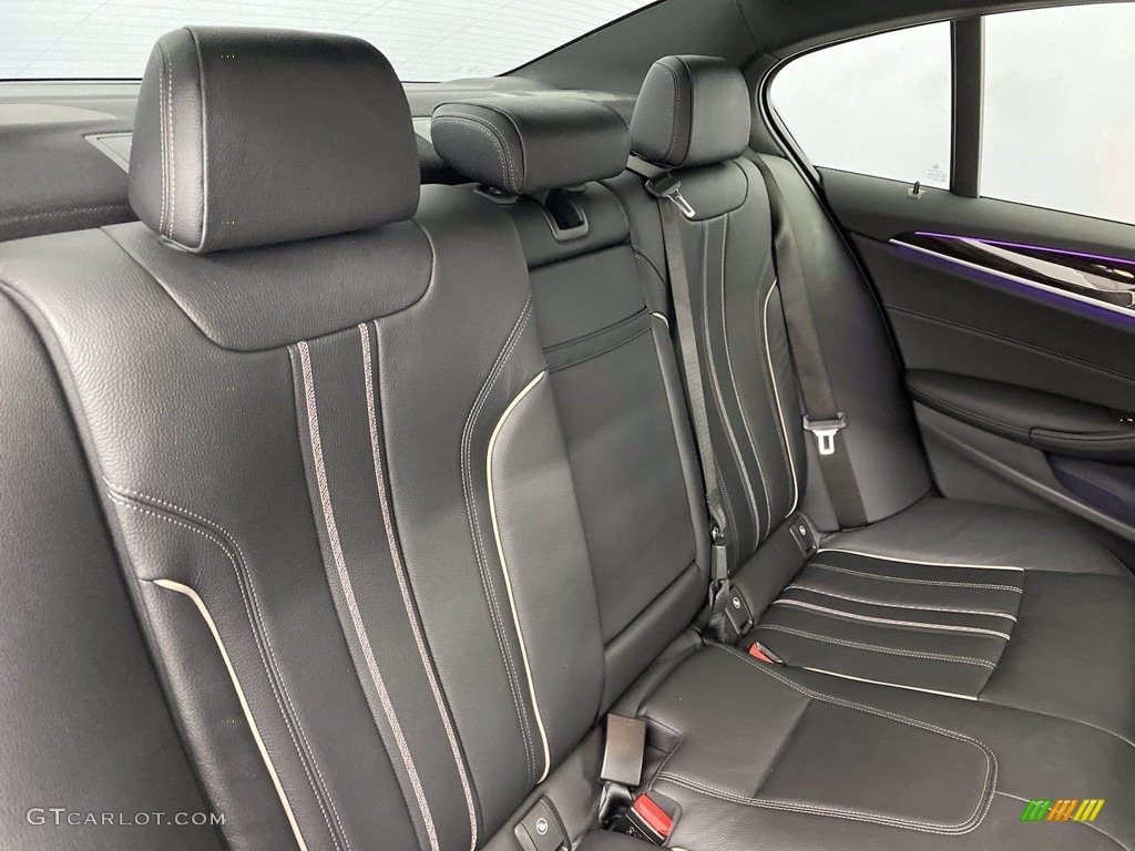 2018 5 Series 530i Sedan - Bluestone Metallic / Black photo #36