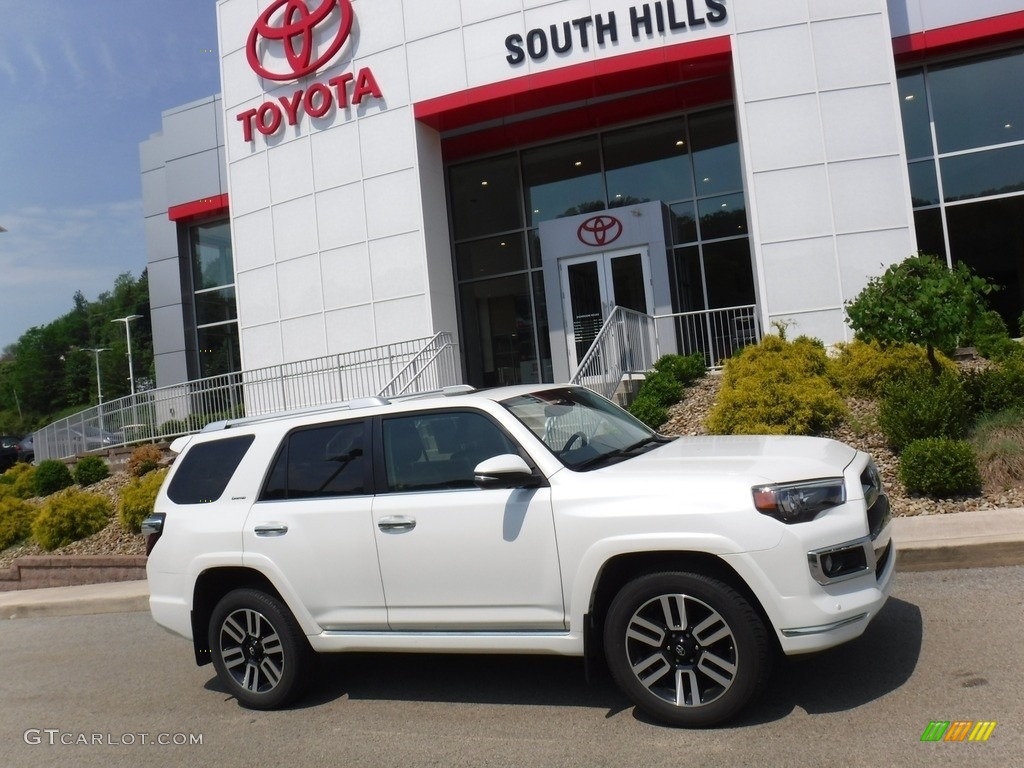 2017 4Runner Limited 4x4 - Blizzard Pearl White / Redwood photo #2