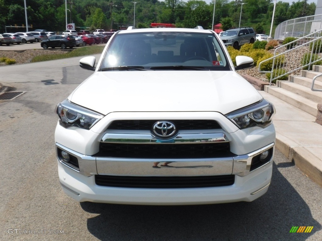 2017 4Runner Limited 4x4 - Blizzard Pearl White / Redwood photo #8