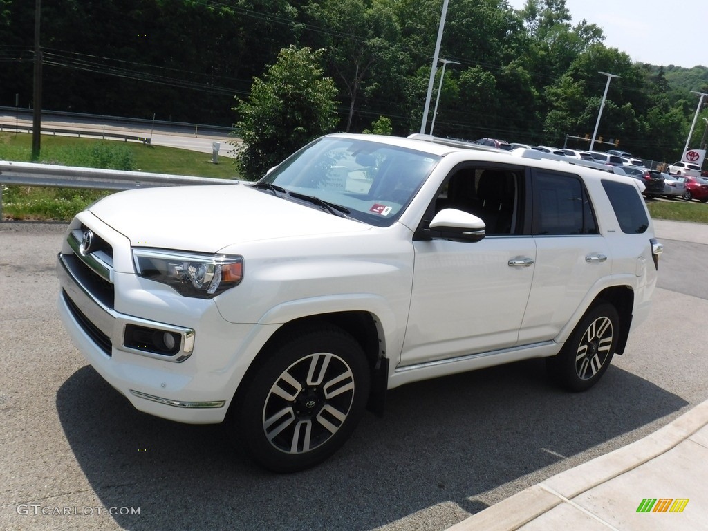 2017 4Runner Limited 4x4 - Blizzard Pearl White / Redwood photo #9