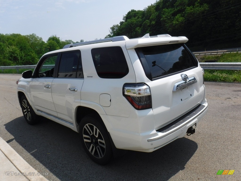 2017 4Runner Limited 4x4 - Blizzard Pearl White / Redwood photo #11