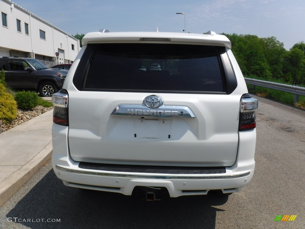 2017 4Runner Limited 4x4 - Blizzard Pearl White / Redwood photo #12