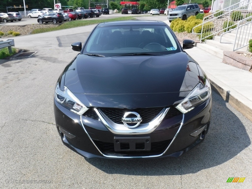 2017 Maxima SL - Super Black / Charcoal photo #12