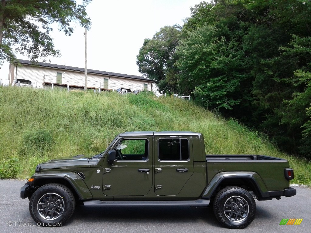 2021 Gladiator Overland 4x4 - Sarge Green / Black/Dark Saddle photo #1