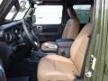 2021 Jeep Gladiator Black/Dark Saddle Interior Interior Photo