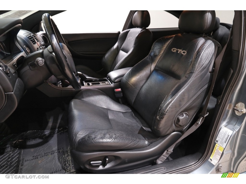 2006 GTO Coupe - Cyclone Gray Metallic / Black photo #5