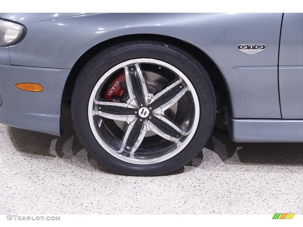 2006 GTO Coupe - Cyclone Gray Metallic / Black photo #16